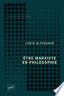 Être marxiste en philosophie