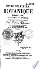 Etude des fleurs