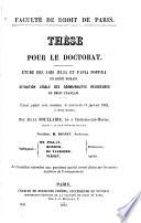 Étude des lois Julia et Papia Poppæa en droit romain