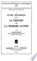 Étude historique sur le principe de la moindre action