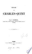 Étude sur Charles-Quint