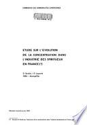 Étude sur l'évolution de la concentration dans l'industrie des spiritueux en France