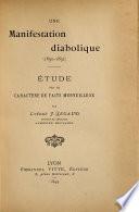 Etude sur le caractère de faits merveilleux