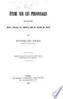 Étude sur les personnages mentionnés dans l'Idjâza du Cheikh ʻAbd el Qâdir el Fâsy