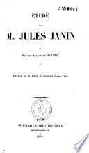 Etude sur M. Jules Janin