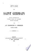 Étude sur Saint Germain