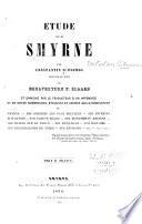 Étude sur Smyrne