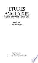 Études anglaises