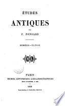 Études antiques