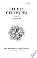 Études celtiques