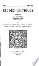 Etudes celtiques