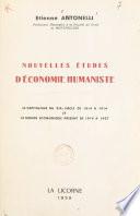 Études d'économie humaniste