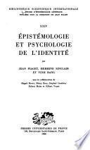 Études d'épistémologie génétique