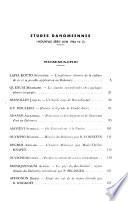 Études dahoméennes