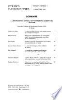Etudes danubiennes
