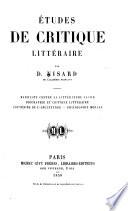 Études de critique littéraire ... Manifeste contre la littérature facile. Biographie et critique littéraire. Souvenirs de l'Angleterre. Philosophie morale