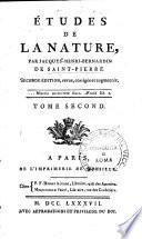 Études de la nature par Jacques-Henri-Bernardin de Saint-Pierre. Tome premier [-quatrieme]