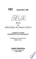 Etudes de linguistique appliquée