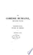 Etudes de moeurs