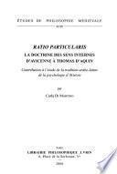 Études de philosophie médiévale