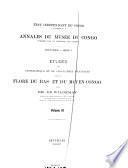 Études de systématique et de géographie botaniques sur la flore du Bas- et du Moyen-Congo