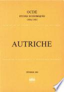 Études économiques de l'OCDE : Autriche 1985