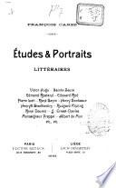 Etudes et portraits littéraires