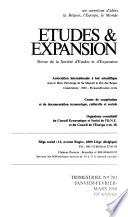 Etudes & expansion