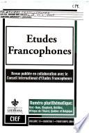 Etudes francophones