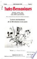 Études germaniques