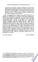 Études germaniques