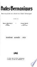 Études germaniques