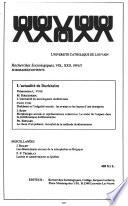 Études internationales
