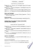 Études internationales