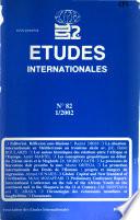 Études internationales