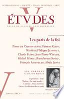 Etudes Janvier 2013