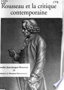 Etudes Jean-Jacques Rousseau