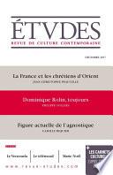 Etudes : La France et les Chrétiens d'Orient
