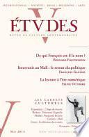 Etudes Mai 2013
