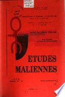 Études maliennes