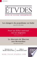 Etudes : pour un débat national sur les migrants