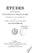 Etudes religieuses, historiques et littéraires