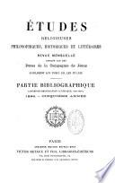 Études religieuses, philosophiques, historiques et littéraires