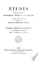 Études religieuses, philosophiques, historiques et littéraires