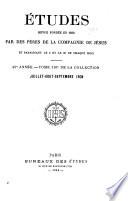 Etudes religieuses, philosophiques, historiques et littéraires