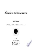 Études Rétiviennes
