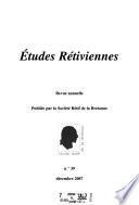 Études Rétiviennes
