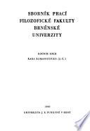 Études romanes de Brno