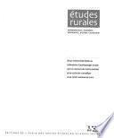 Études rurales