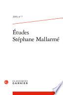 Etudes Stephane Mallarme